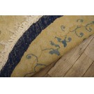 Early 20th Century Oval Chinese Peking Rug