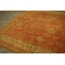 Early 20th Century Turkish Oushak Carpet