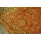 Early 20th Century Turkish Oushak Carpet
