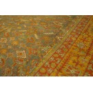 Late 19th Century Turkish Oushak Carpet