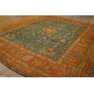 19th Century Turkish Oushak Carpet