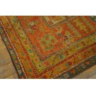 19th Century Turkish Oushak Carpet