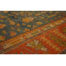 19th Century Turkish Oushak Carpet