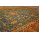19th Century Turkish Oushak Carpet