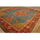 Late 19th Century Turkish Oushak Carpet