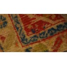 19th Century Turkish Angora Oushak Carpet