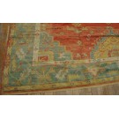 19th Century Turkish Oushak Carpet