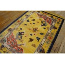 1920s Chinese Silk Dragon Carpet