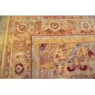 19th Century N. Indian Amritsar Carpet 