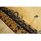 Early 20th Century Chinese Peking Dragon Carpet 