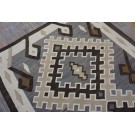 1930s American Navajo Two Grey Hills Carpet