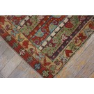 19th Century Turkish Sivas Yastik Rug