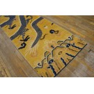 Late 18th Century Chinese Ningxia Dragon Pillar Carpet