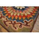 Late 19th Century American Hooked Rug