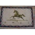 American Hooked Rug #25291