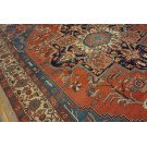 19th Century N.W. Persian Serapi Carpet