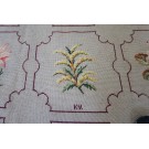 Early 20th Century English Needlepoint Carpet with US State Flowers