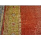 19th Century Turkish Oushak Carpet