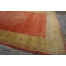 19th Century Turkish Oushak Carpet