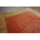 19th Century Turkish Oushak Carpet