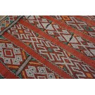 Mid 20th Century Moroccan Flat-weave Carpet 