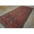19th Century N.E. Persian Quchan Kordi Gallery Carpet