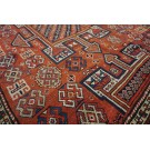 19th Century N.E. Persian Quchan Kordi Gallery Carpet