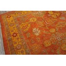 19th Century Turkish Oushak Carpet