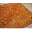 19th Century Turkish Oushak Carpet