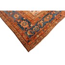 19th Century Persian Sultanabad Carpet with Harshang Design