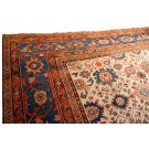 19th Century Persian Sultanabad Carpet with Harshang Design