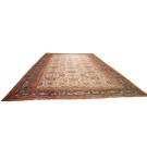 19th Century Persian Sultanabad Carpet with Harshang Design