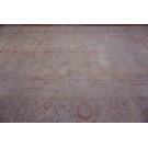 19th Century Turkish Oushak Carpet