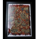 Mid 19th Century Chinese Silk & Wool Embroidery