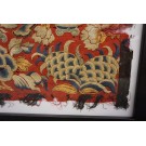 Mid 19th Century Chinese Silk & Wool Embroidery