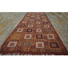 19th Century Caucasian Verneh Flat-Weave Carpet