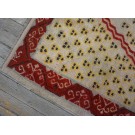 19th Century Turkish Central Anatolian Ghiordes Prayer Rug with Cintamani Pattern