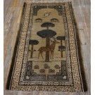 Mid 19th Century N. Chinese Baotou Carpet