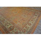 19th Century Turkish Oushak Carpet