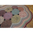 Early 20th Century American Braided Rug