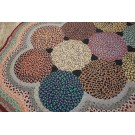 Early 20th Century American Braided Rug