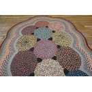 Early 20th Century American Braided Rug