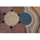 Early 20th Century American Braided Rug