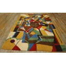 Mid Century Modern European Carpet with Kandinsky Design Influences