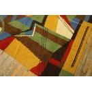 Mid Century Modern European Carpet with Kandinsky Design Influences