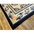 Early 20th Century N. Chinese Baotou Carpet