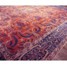 Early 20th Century Indian Lahore Carpet based on Mughal Design