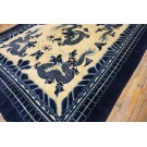 Late 19th Century Chinese Peking Dragon Carpet