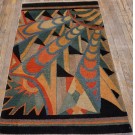1920s Chinese Art Deco Carpet with Modernist Design