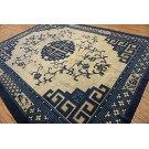 19th Century Chinese Peking Carpet with Architectural Design